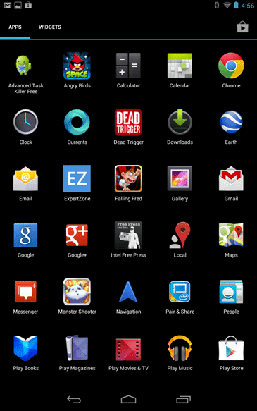 Nexus 7 App Viewer